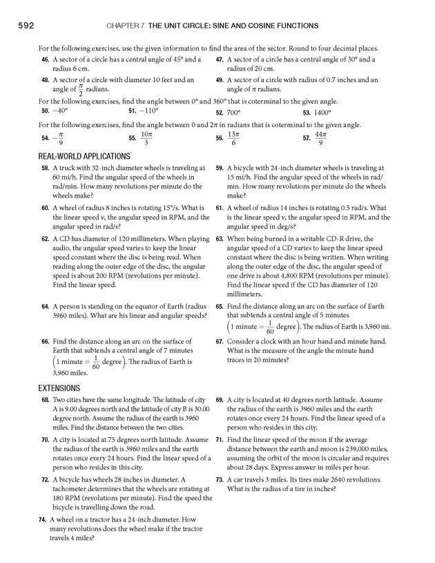 Algebra and Trigonometry - Front Matter 610